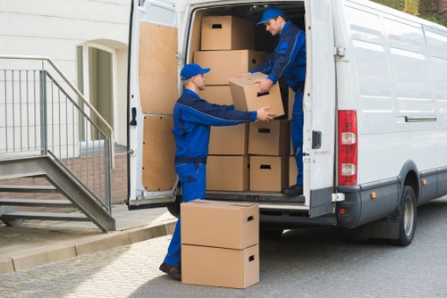 Customer raising a storage service complaint at a self storage facility